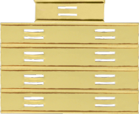 5/16" Customizable Slide Bar Holder Configuration for 9 Bars