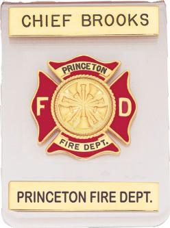 Clearview Pocket Clip With Two Karat Klad Namebars