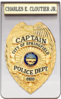 Clearview Pocket Badge Identity Clip with Hi-Glo Namebar