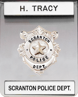 Clearview Plastic Badge Holder with Two Namebars