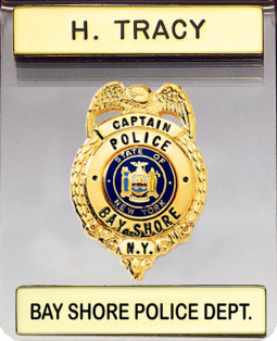 Clearview Plastic Badge Holder with Two Hi-Glo Namebars