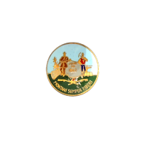 West Virginia State Seal with no Rim