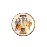 Wyoming State Seal with no Rim