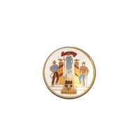 State of Wyoming Seal with no Rim