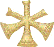 Three Crossed Horn Insignia C119-L