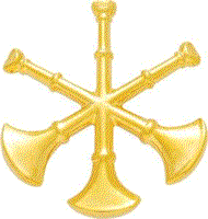 Three Crossed Horn Insignia C119-XL