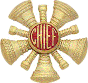 Five Crossed Horn Insignia C120
