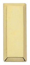 Lieutenant Rank Insignia Solid Finish C538