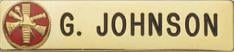 Name plate style C558-S