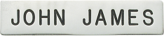 Name plate style C558