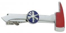 Engraveable Fire Axe Tie Clasp C605A