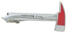 Engraveable Fire Axe Tie Clasp C605