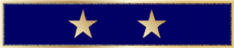 Commendation bar with single star C707A