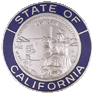State of California Blue Border Insignia