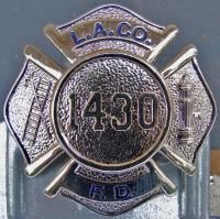CoLAFD Firefighter Cap Badge Style # F141