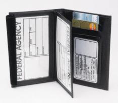 Deluxe Bifold Double ID Case with CC Slots Style DK-334