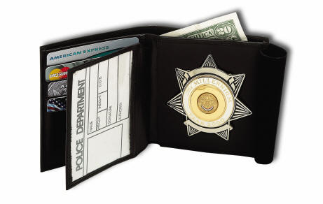 Deluxe Wide Badge Wallet Style DK-460