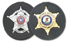 Recessed Belt Clip Badge Holder Style DK-612