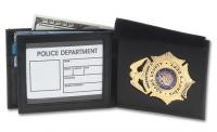 Compact Badge Bifold Wallet Style DK-66