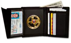 Deluxe Nylon Hidden Badge Wallet Style DK-N440