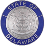 State of Delaware Blue Border Insignia