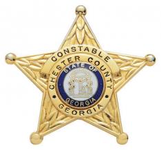 Five Point Star Ball Tipped badge E106-A