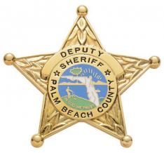 Five Point Star Ball Tipped Badge E-106