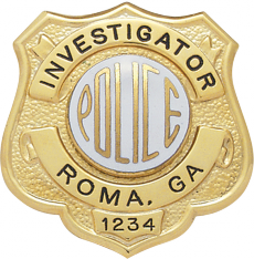 Shield Type Badge E-200