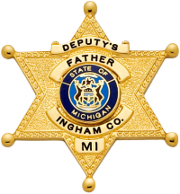 6 Point Star Family Badge FB10