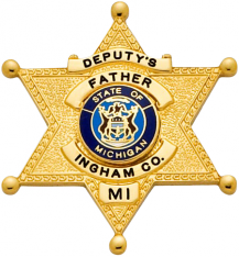 6 Point Star Family Badge FB10