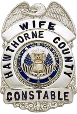 Eagle Topped Family Badge FB17