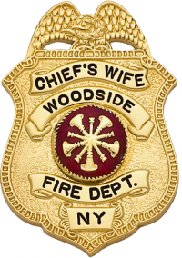 Eagle Topped Shield Family Badge FB34