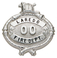 Fire Helmet & Fire Hose Family Badge FB41