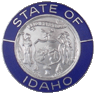State of Idaho Blue Border Insignia