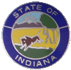 State of Indiana Full Color Insignia