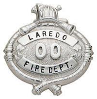 Fire Helmet Topped Badge M-112