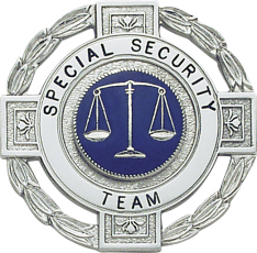 Round Wreath Type Badge M182F