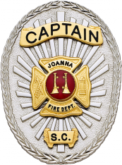 Oval badge with Maltese cross M261C