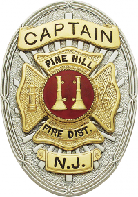 Oval badge with Maltese cross M262H