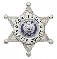 Six Point Star Ball Tipped Badge M-384