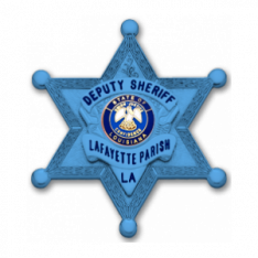 Autism Awareness 6 point star M385_BL