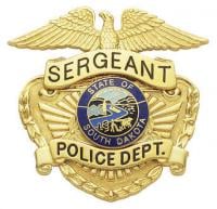 Eagle Topped Badge M-443