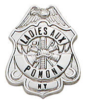 Mini Courtesy Maltese Cross Badge M-593