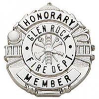 Mini Courtesy Maltese Cross Badge M-595