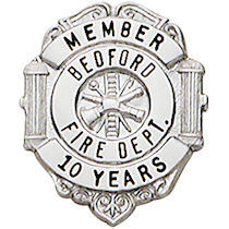 Mini Courtesy Maltese Cross Badge M-596