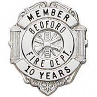 Mini Courtesy Maltese Cross Badge M-596