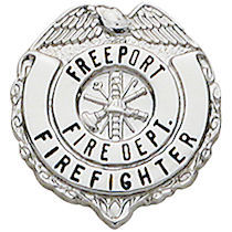 Mini Courtesy Maltese Cross Badge M-597