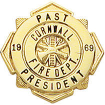 Mini Courtesy Maltese Cross Badge M-598