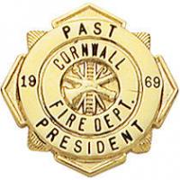 Mini Courtesy Maltese Cross Badge M-598