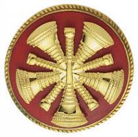 Enamel Fire Chain of Command Cap Badge M-840